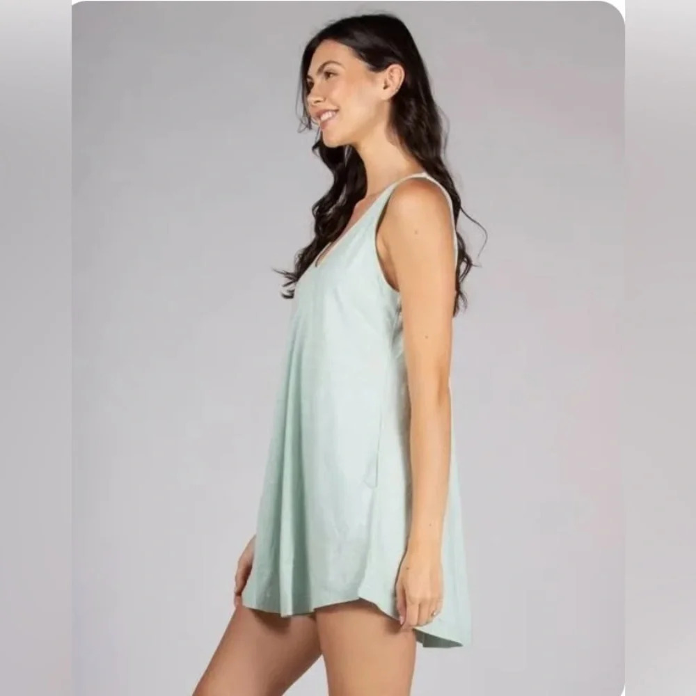 🦋B2G1🦋SALT LIFE Washed Navy BEACH BABE Tank CoverUp Dress NWOT - Picture 3 of 9